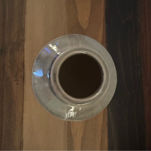 Better Homes and Gardens Gray Glaze Ceramic Vase Small 8 Inch - Picture 2 of 3